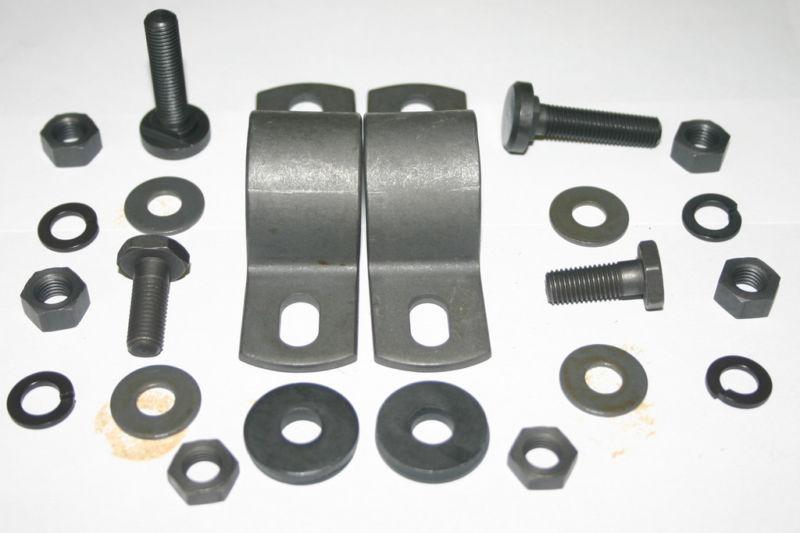 Harley rear fender clamp mount kit 3 1947-1957 ul el fl