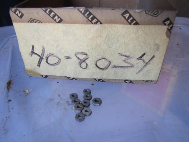 Nos bsa nuts p/n 40-8034 triumph other british motorcycle