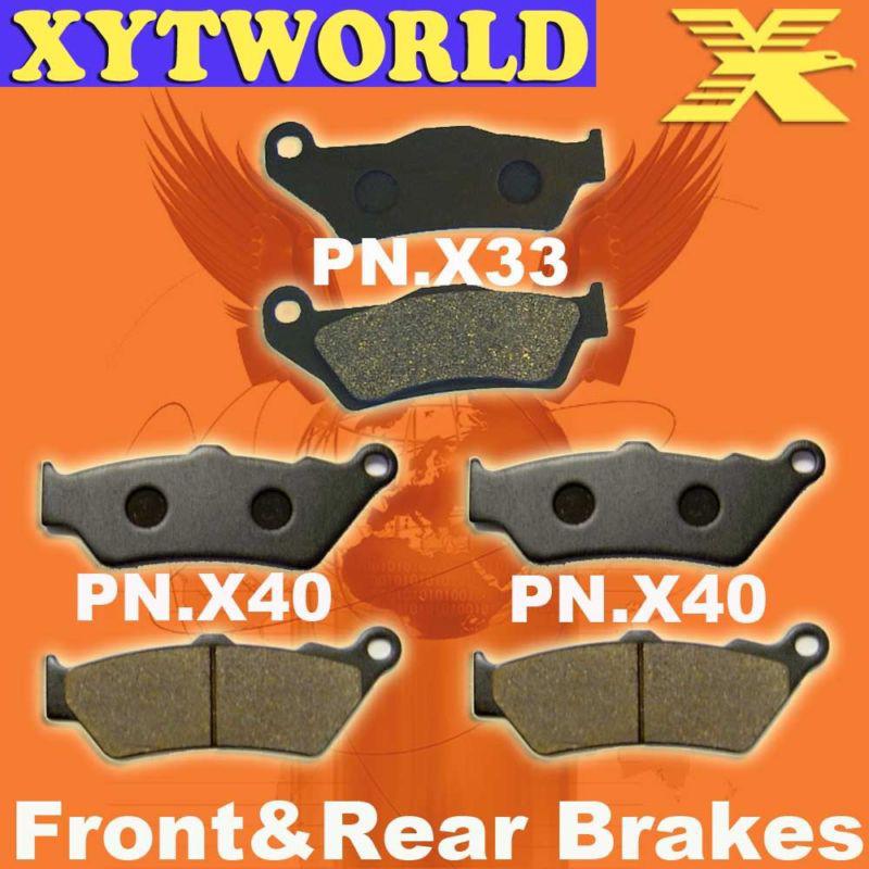 Front rear brake pads for ktm 950 adventure s 2004-2006