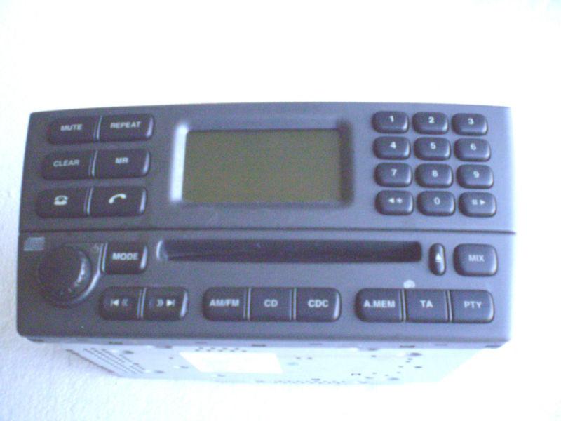 Jaguar x-type 2003-2004 radio/cd player c2s31221   1x43-18b876ca