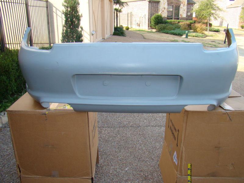 Porsche 911-997 turbo original genuine fiber glass ruf rear bumper