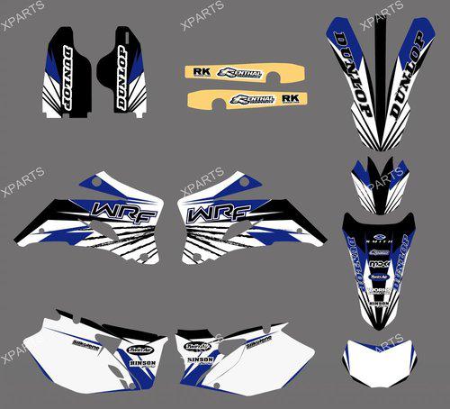 Team graphics backgrounds for yamaha wr250f wr450f wrf 250 450 2007 08 09 10 11