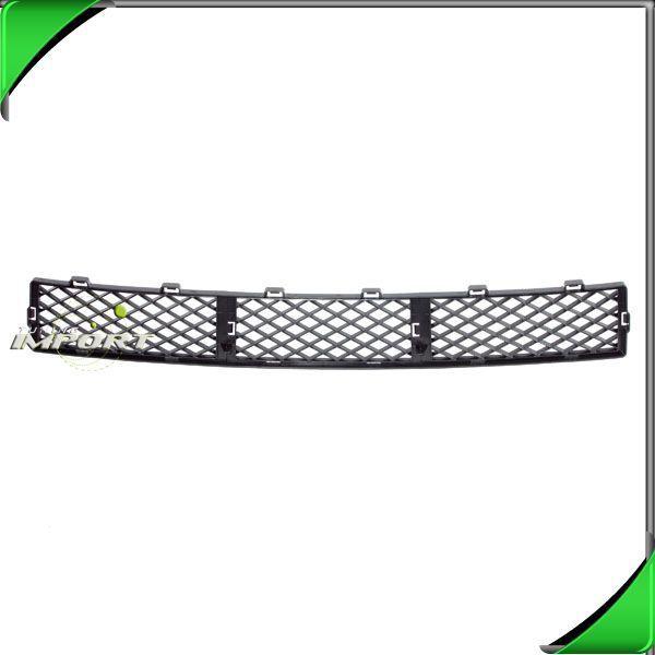 Front bumper grille fo1036124 mat black insert 2008-2009 ford focus 4dr sedan se