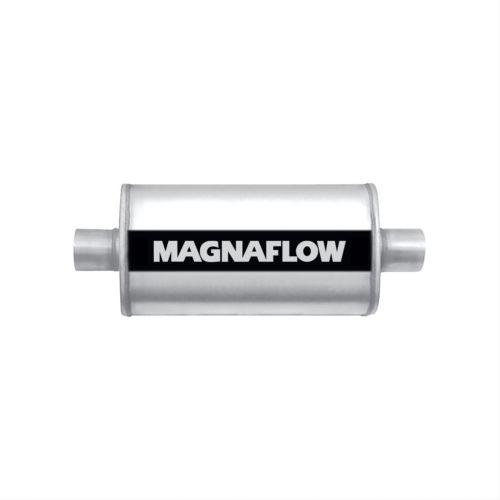 Magnaflow 12215 muffler 2.25" inlet/2.25" outlet stainless steel natural ea