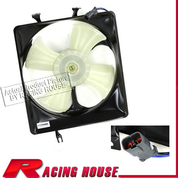 99-01 honda crv a/c ac air conditioning condenser radiator fan motor shroud unit