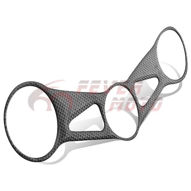 Top yoke protector carbon fiber look sticker cover for kawasaki zx10r 2004-2005