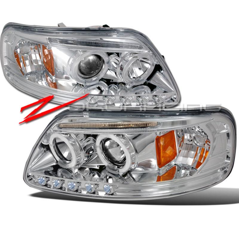 1997-2003 ford f150/expedition led projector headlights