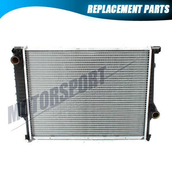 88-91 bmw e30 325 series 2.5l 6-cyl manual trans cooling radiator 92-93 325ic 