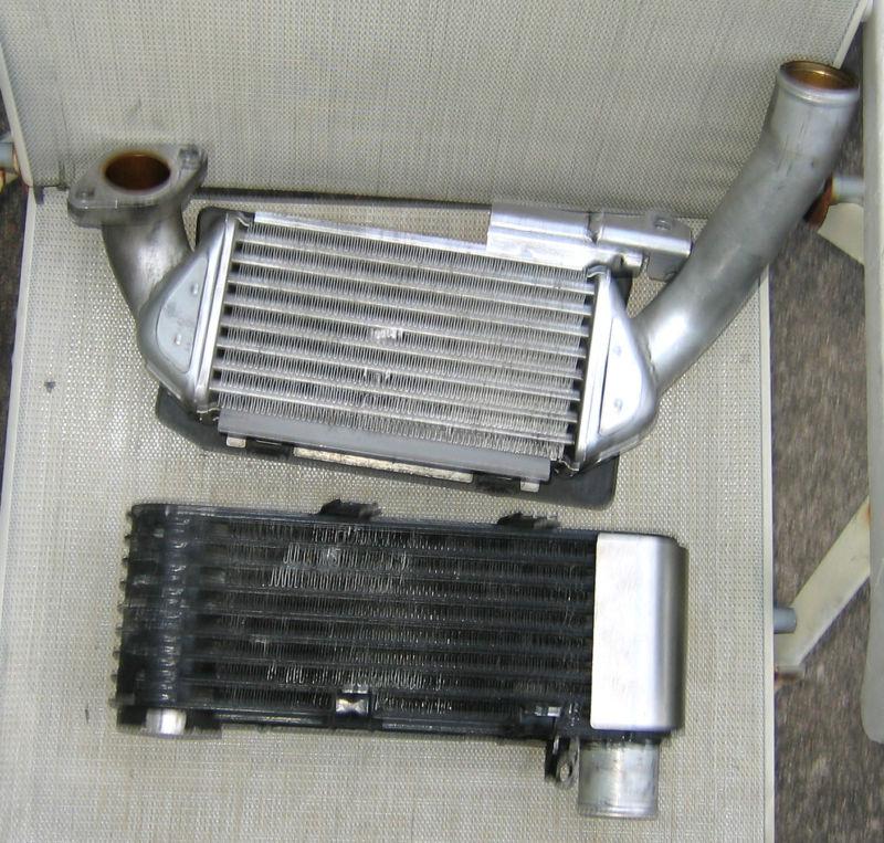 95-02  mazda millenia s 2.3l miller cycle ihi supercharger intercoolers (2) 