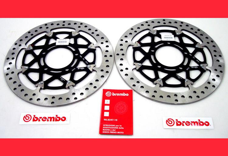 Brembo t-drive front floating rotor kit kawasaki zx6r zx10r zx14r zx14 zx6rr 636