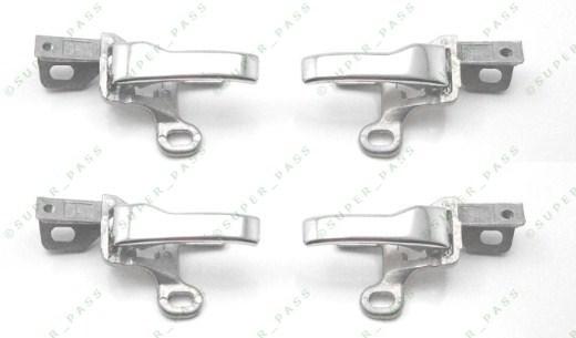 4 pcs ( left & right ) inside door handles fits: mercedes w123 230 240 280 300 d