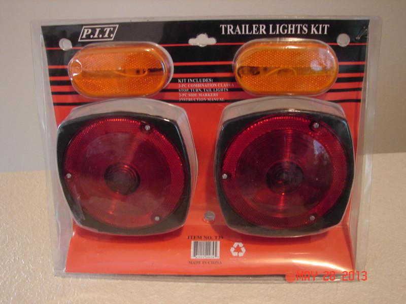 Rear trailer light kit