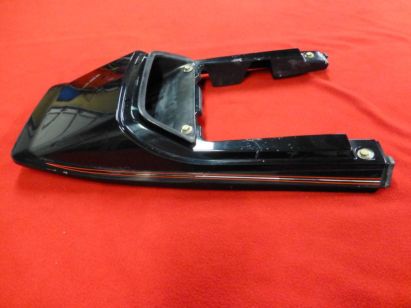 82-86 1982 honda cb450sc cb450 nighthawk rear tail cowl cover black nice!!