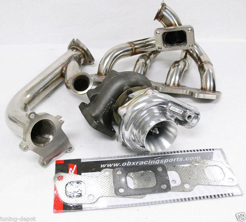 Obx 95-98 nissan 240sx ka24de turbo header manifold dump pipe dohc only