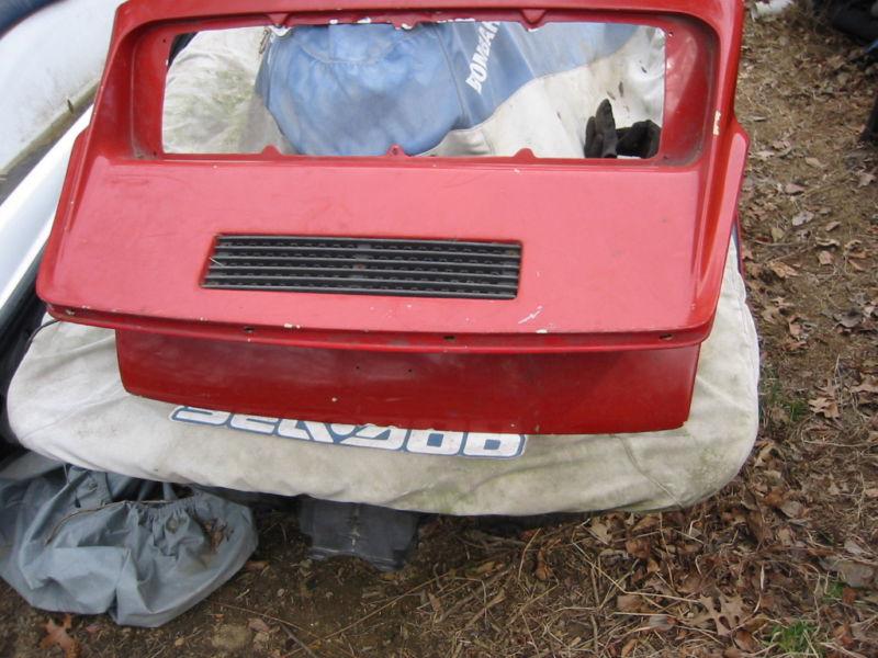 Porsche 930 911 spoiler  lid turbo