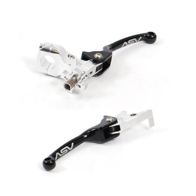 Kawasaki kfx450 2008-2013 asv f3 brake clutch levers black kfx 450