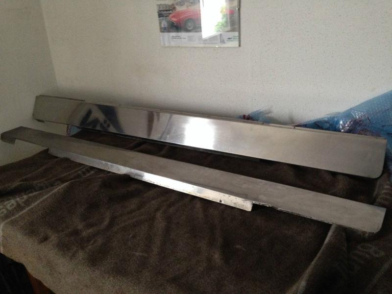 Maserati indy rare aluminium rocker panels