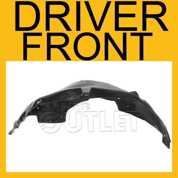 07-10 colorado canyon splash shield fender liner 4wd front left driver side l/h