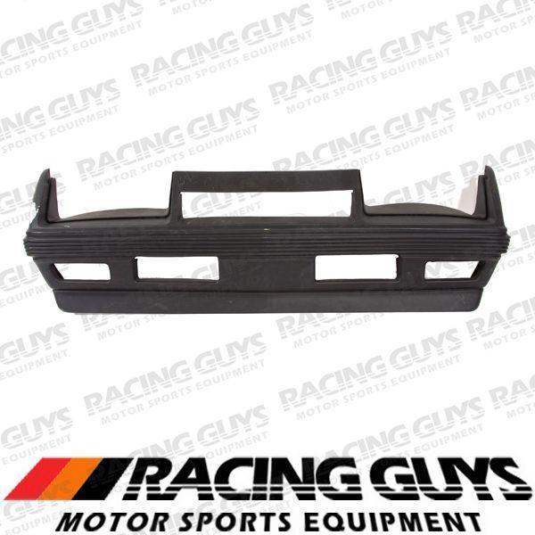 84-85 dodge daytona front bumper cover matte black assembly ch1000192 4270904