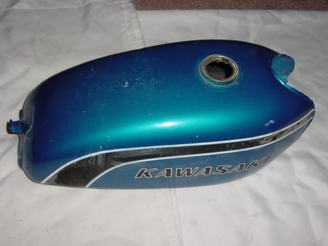 1974 kawasaki g5 gas tank and parts