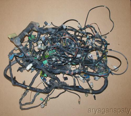 89-91 mazda rx7 oem interior engine bay cabin wiring harness loom m/t non turbo