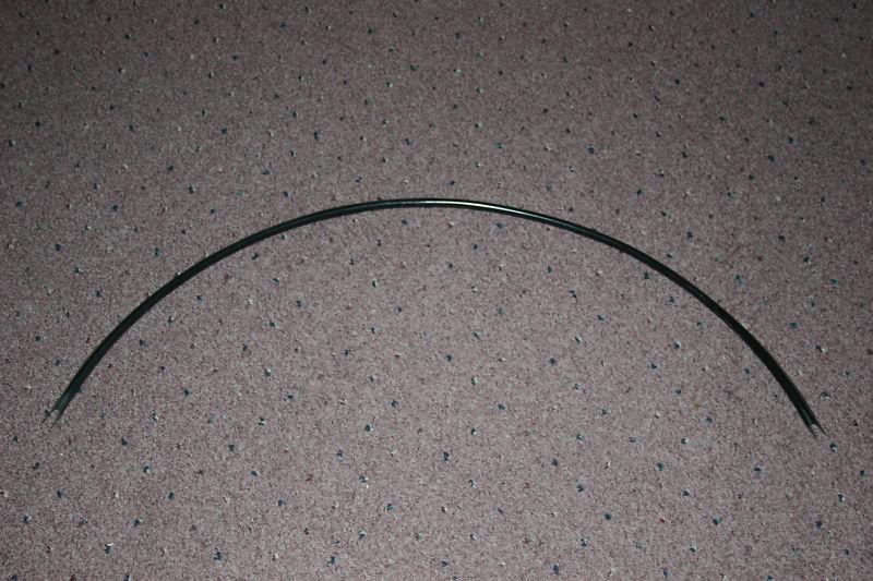 1988 - 1994 classic saab 900 left or right front fender wheel arch trim strip