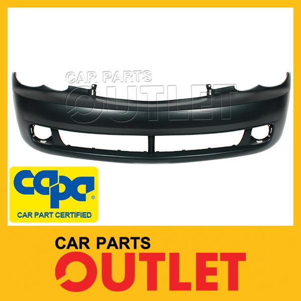 06 07 08 09 chrysler pt cruiser front bumper mat black plastic capa w/o absorber