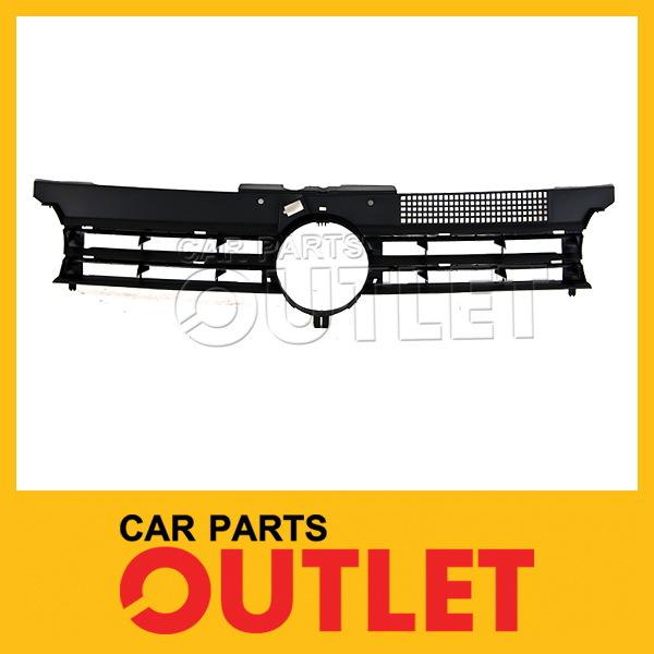 2000-2006 2007 golf gen4 front grille inner frame mat black plastic 1999 newbody