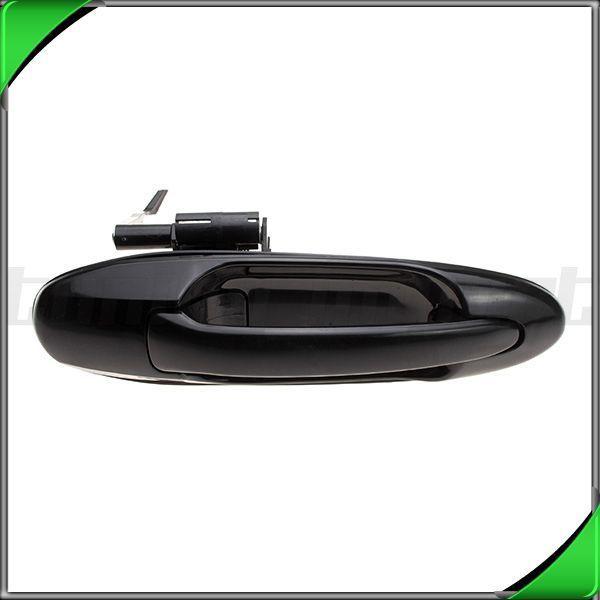 Right rear door outside handle to1521123 black smooth 2001-2007 toyota sequoia r