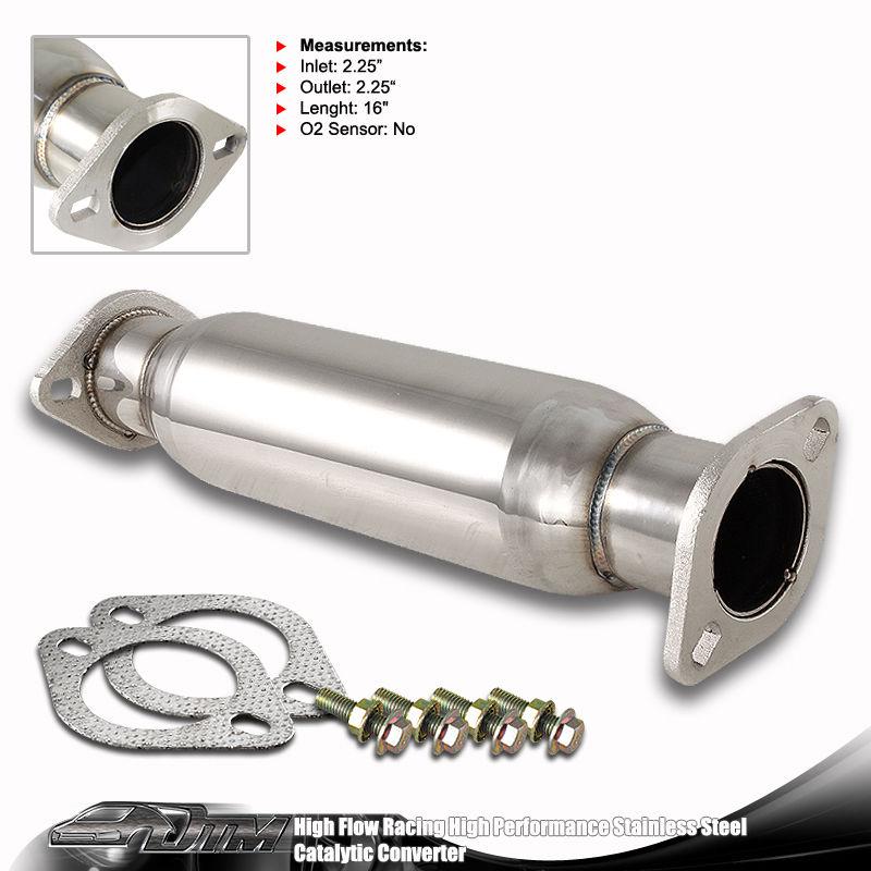 93-97 nissan altima high flow stainless steel catalytic converter exhaust cat