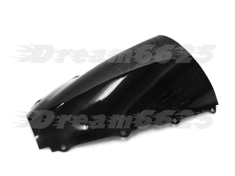 Windscreen windshield fit triumph daytona 675 2006 2007 2008 06 07 08 d black