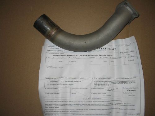 Beech baron io-520 exhaust riser stack p/n 96-950002-9 repairedfaa 8130-3