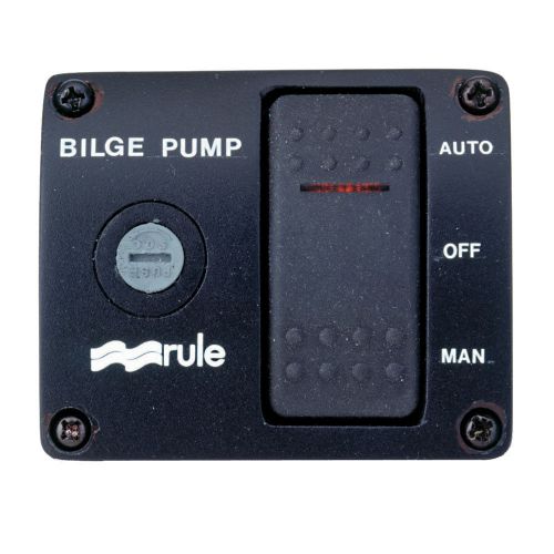 Rule deluxe 3-way lighted rocker panel switch model# 43