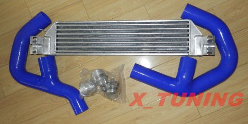 Vw golf mk5 mk6 gti fsi jetta 2.0t turbo twin intercooler kit blue