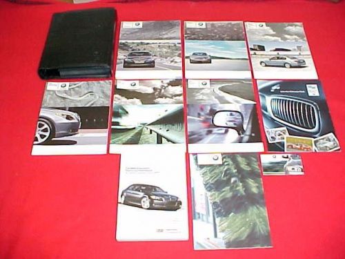 2007 original bmw 525i 530i 550i 525 530 550 i warranty booklet only kit 07 case