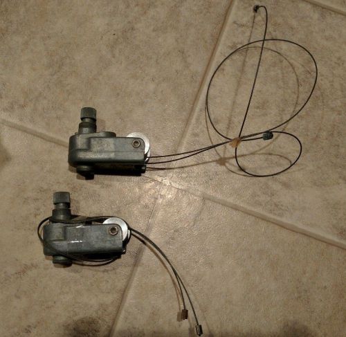 Pair nos wiper cable drive units 1947-1963 willys station wagon pickup truck