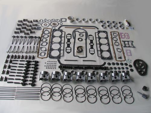 Deluxe engine rebuild kit 1958 cadillac 365 v8 new with pistons valves bearings