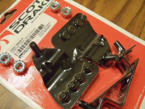 1964-66 mustang a/c condenser bracket mounting  kit (new) c5zz-19b594-r  s.drake