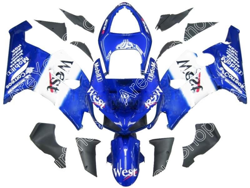 Fit for kawasaki zx6r 2005-2006 bodywork fairing complete abs plastics 18#