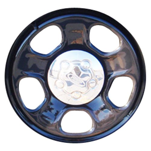 03921 factory, oem reconditioned wheel 18 x 8; black full face painted