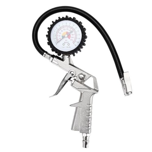 Car digital tire pressure gauge manometer tester air inflator with flexible hose