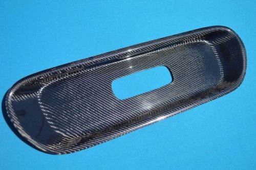 New carbon fiber license plate cover fits 95-99 eclipse 2g