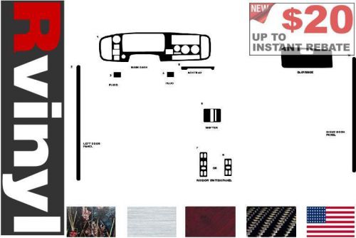 Rdash dash kit for saab 900 1987-1993 auto interior decal trim