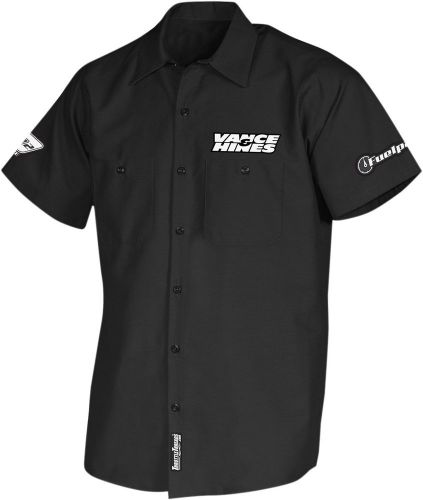 Throttle threads vnh18s24bk2r shirt vance &amp; hines bk 2x