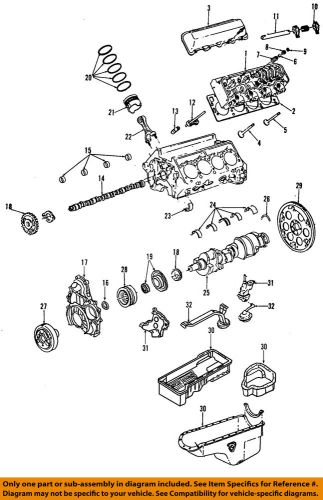 Gm oem-valve seals 97212994