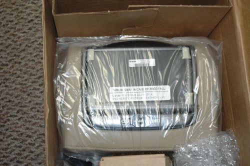 Brand new oem nissan armada dual head rest dvd monitors kit, almond interior