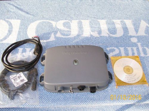 Raymarine dsm250 digital fish finder module pc:e62007 pwr cable manual very nice