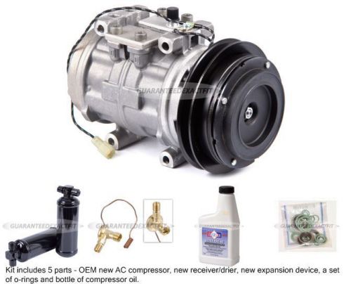 New air conditioning compressor kit - genuine oem ac compressor &amp; clutch + more