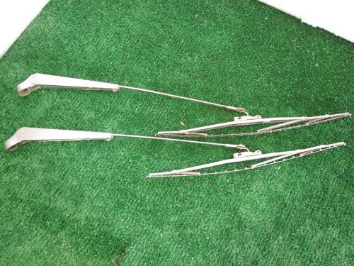 Vintage pair 1956 desoto firedome windshield wipers