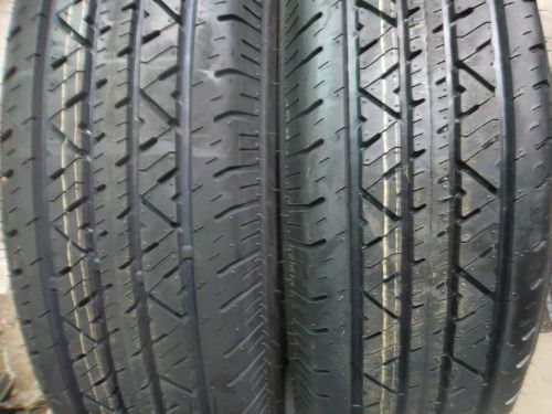 Four st205/75r15, st 205/75r15 radial boat, camper, trailer tires load range c